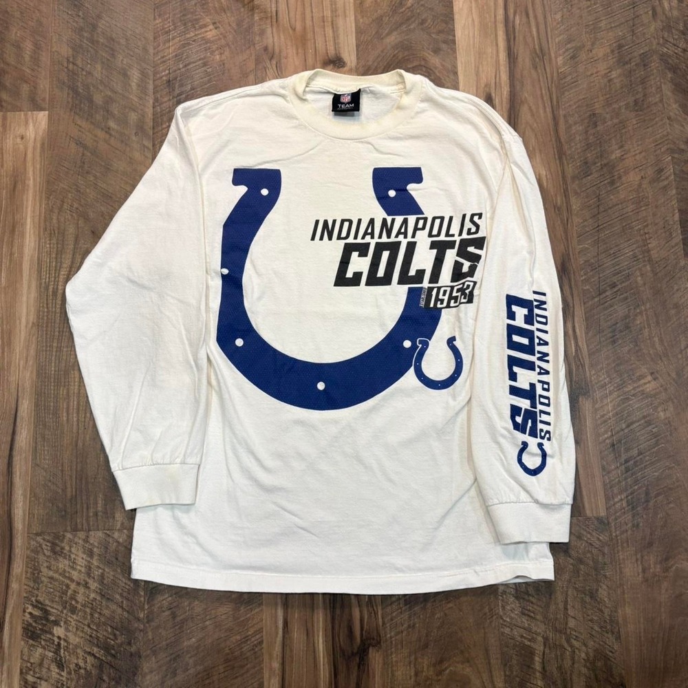 Vintage Y2K Indianapolis Colts Long Sleeve 2000s NFL Football